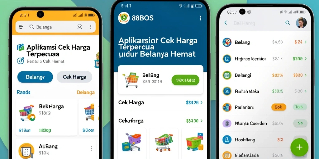 Antarmuka aplikasi 88BOS yang sederhana dan informatif.