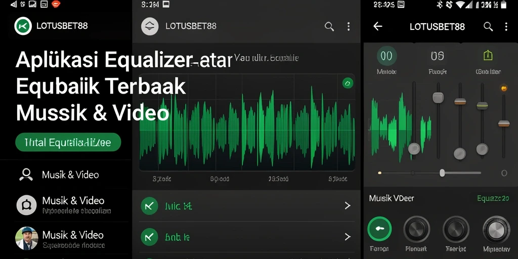 Screenshot utama LOTUSBET88 dengan antarmuka Equalizer yang menarik.