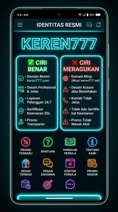 Situs Resmi Download APK keren777 untuk Android